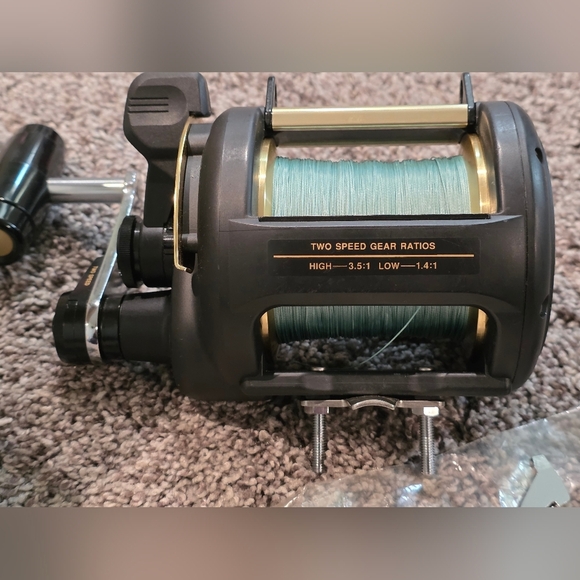 Shimano TLD 2-Speed 50 L.R.S. Conventional fishing reel- Deep Sea Fishing - Picture 6 of 16